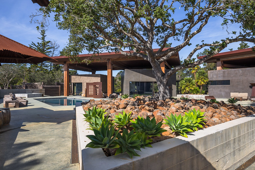 Tres Paraguas // 566 Aguajito Road // Carmel, CA Art merge… Flickr