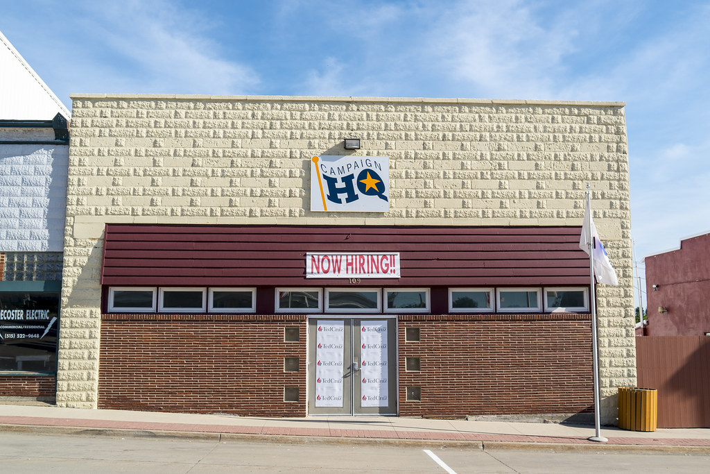 Campaign HQ Driving through Brooklyn (Iowa, not New York) … Flickr