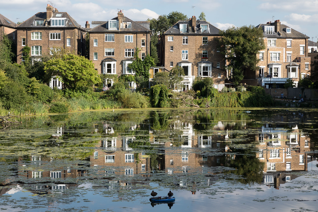 Reflecting residences Hampstead Heath August 20176 Flickr