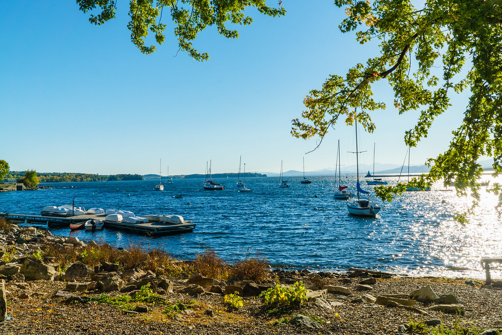 Lake Champlain, Burlington, VT Philip N Young Flickr