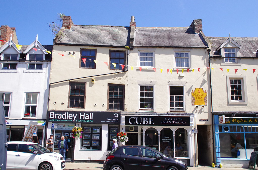 Morpeth Newgate Street Some of Morpeth's leaning buildings… Flickr