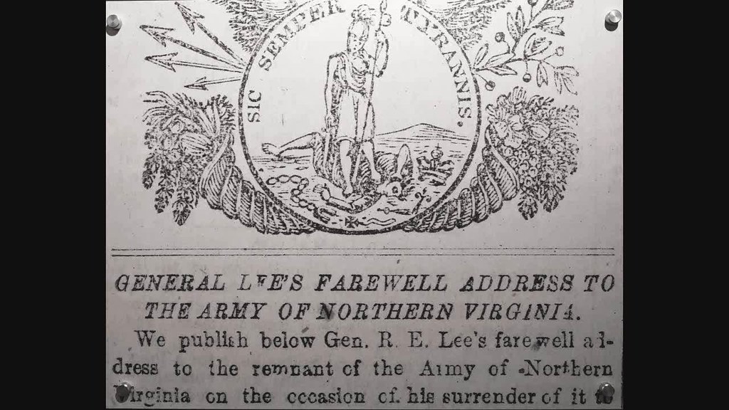 Robert E. Lee's Farewell Address to the Army of Northern V… Flickr