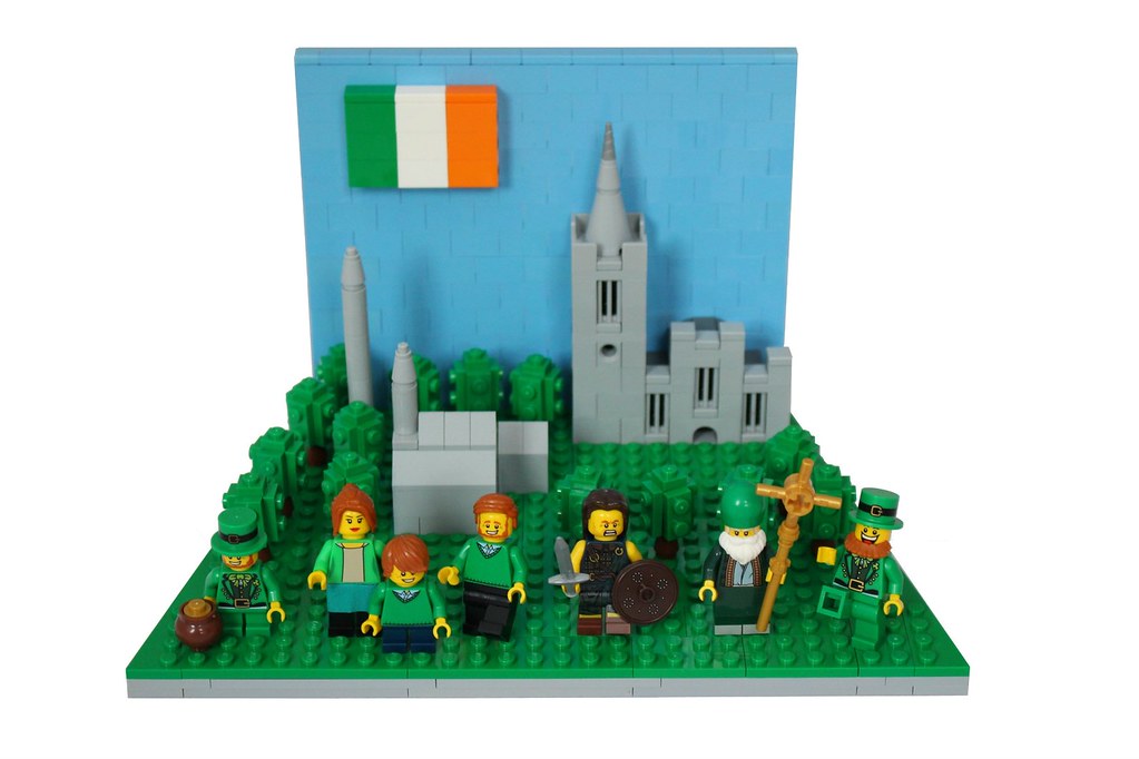 LEGO Ireland Ireland Glendalough, Saint Patrick´s Cathedr… Flickr