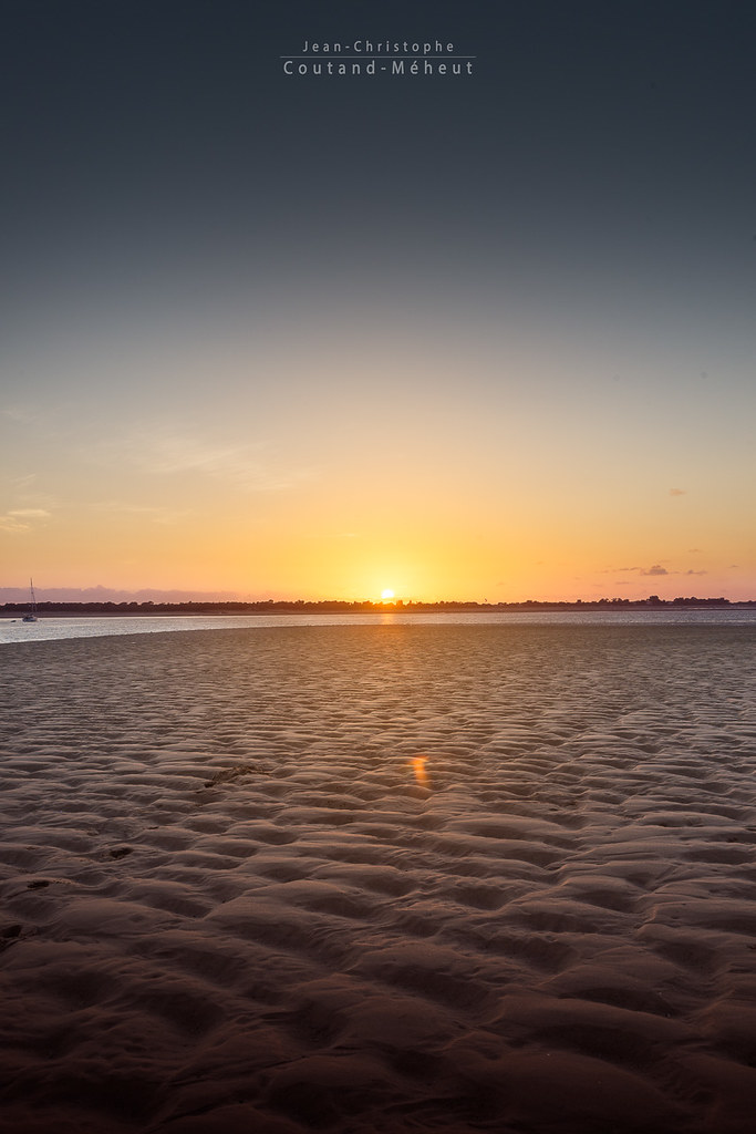Couché de soleil à l'Ile de Ré Couché de soleil à l'Ile