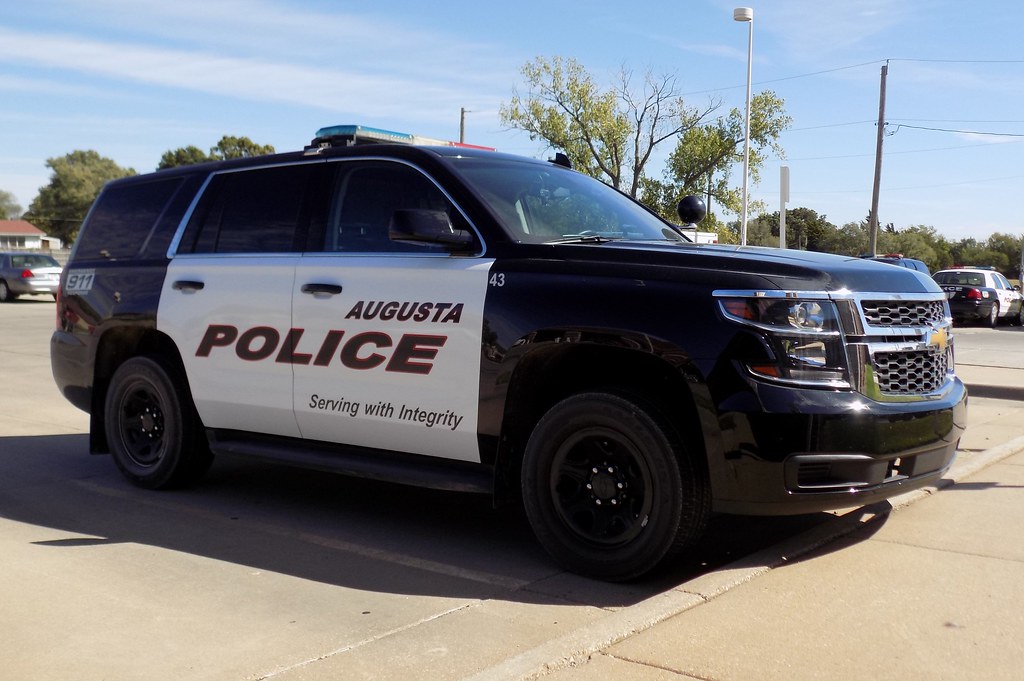 Augusta KS Department of Public Safety Chevy Tahoe Kansas Law