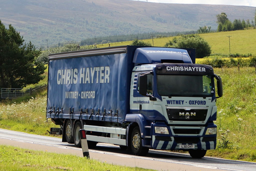 Chris Hayter Transport MAN TGS L30CHT A95 Delnashaugh Richard