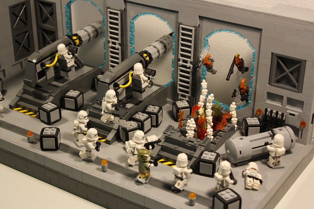 Lego Turret Bay Incursion Overview This MOC represents a… Flickr