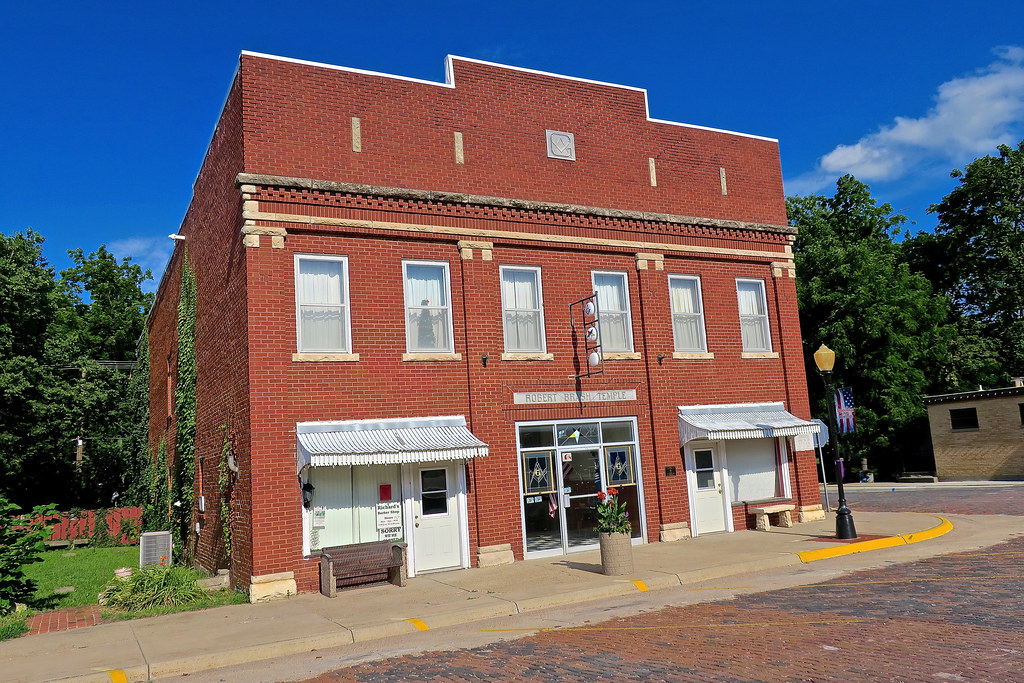 Masonic Lodge, Cottonwood Falls, KS Robert Brash Masonic T… Flickr
