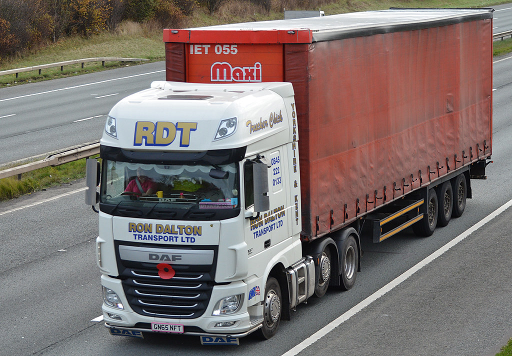 Ron Dalton Transport GN65NFT A1(M) Bramham 24/11/2016 Flickr