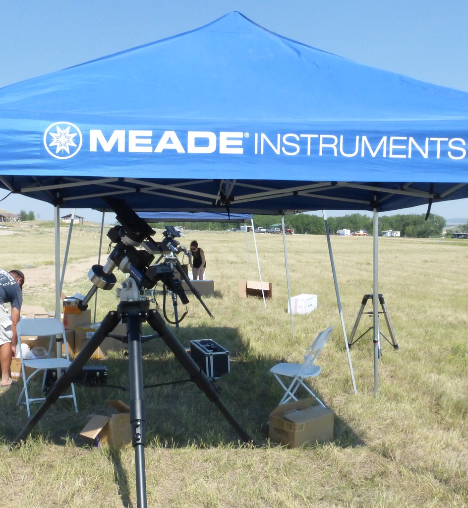 Meade Telescope Equipment Meade was a major sponsor for Gl… Flickr