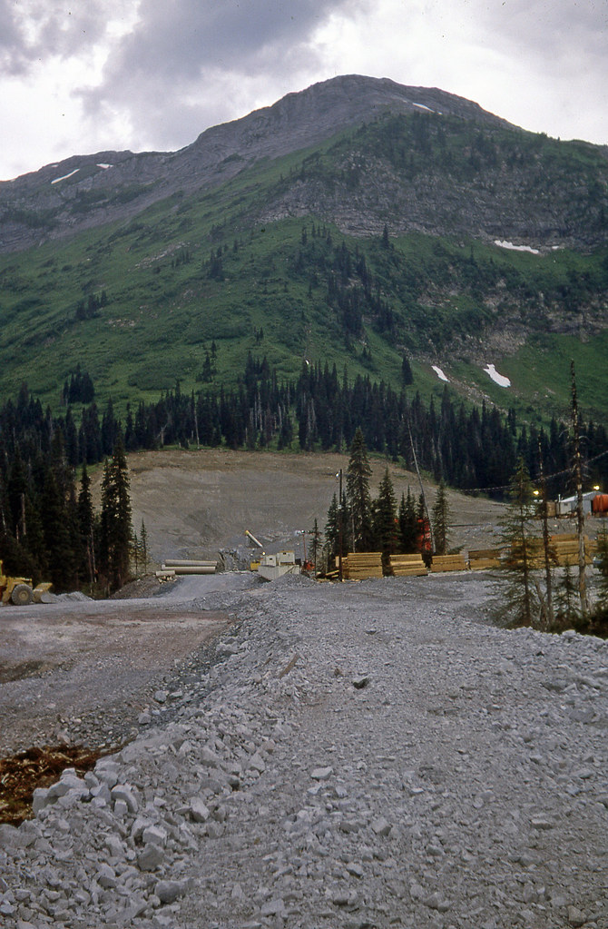 BC Rail Tumbler Ridge Subdivision tunnel under constructi… Flickr
