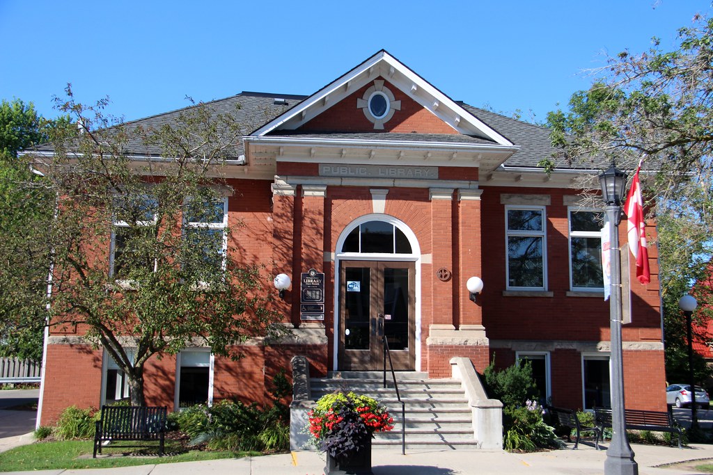Elora Carnegie Library (Elora, Ontario) Historic 1910 Elor… Flickr