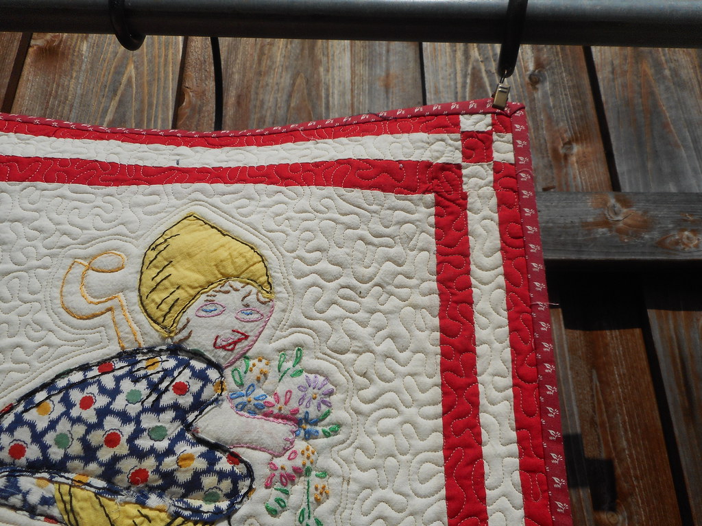 LITTLE DUTCH GIRL QUILT Owned by Sharon Thompson quilt… Flickr