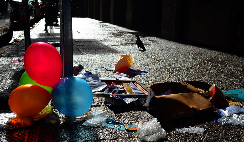 After the party It looks like the party's over, Financial … Flickr