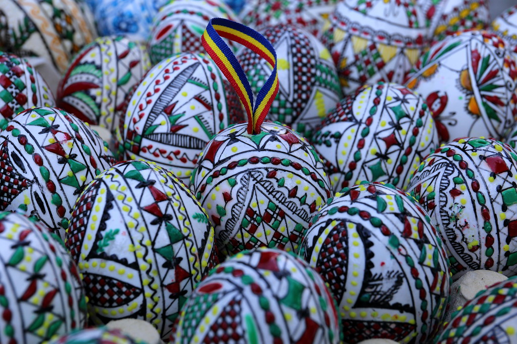 Romanian painted eggs Clarke Knight Flickr