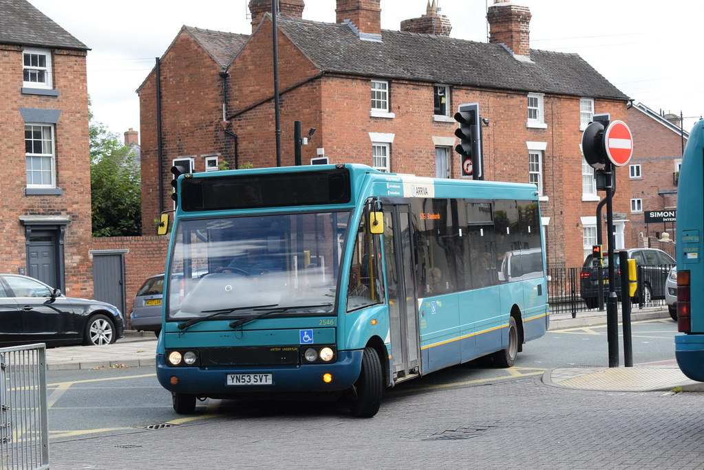 AMN 2546 Shrewsbury bus station Arriva Midlands Optare S… Flickr