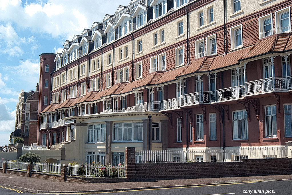 The Sackeville Apartments, Bexhill. Quantaray 28mm lens. anthony