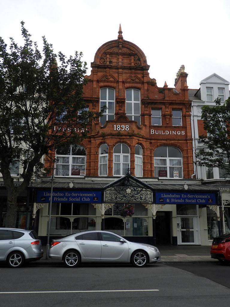 Imperial Buildings Vaughan Street, Llandudno. Designed by … Flickr