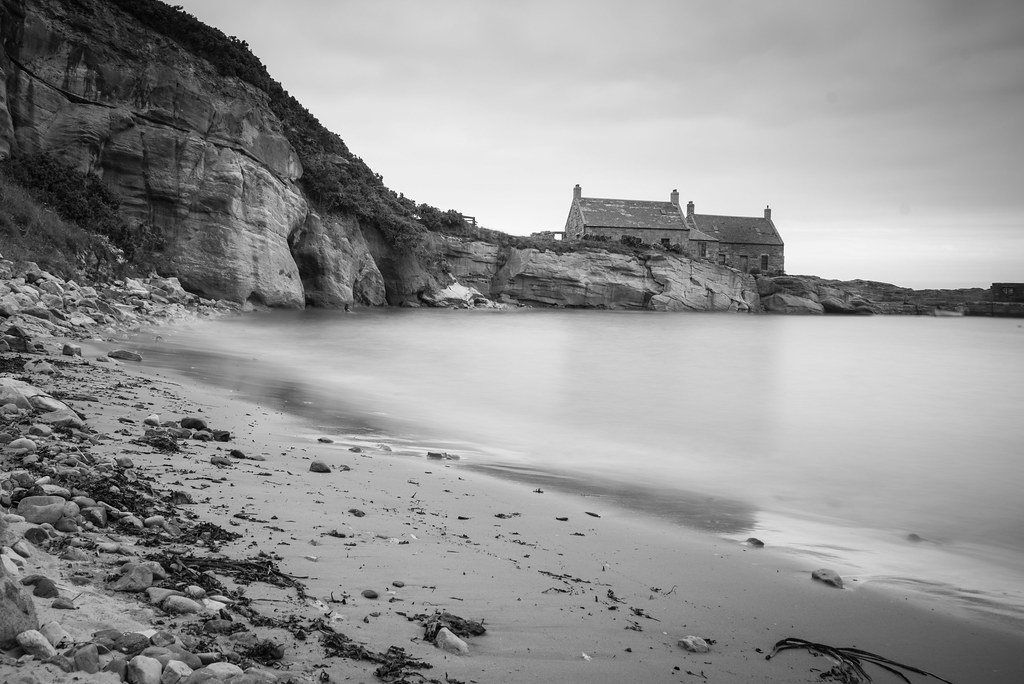 Old Cove Harbour Accessed by a tunnel cut through the clif… Flickr