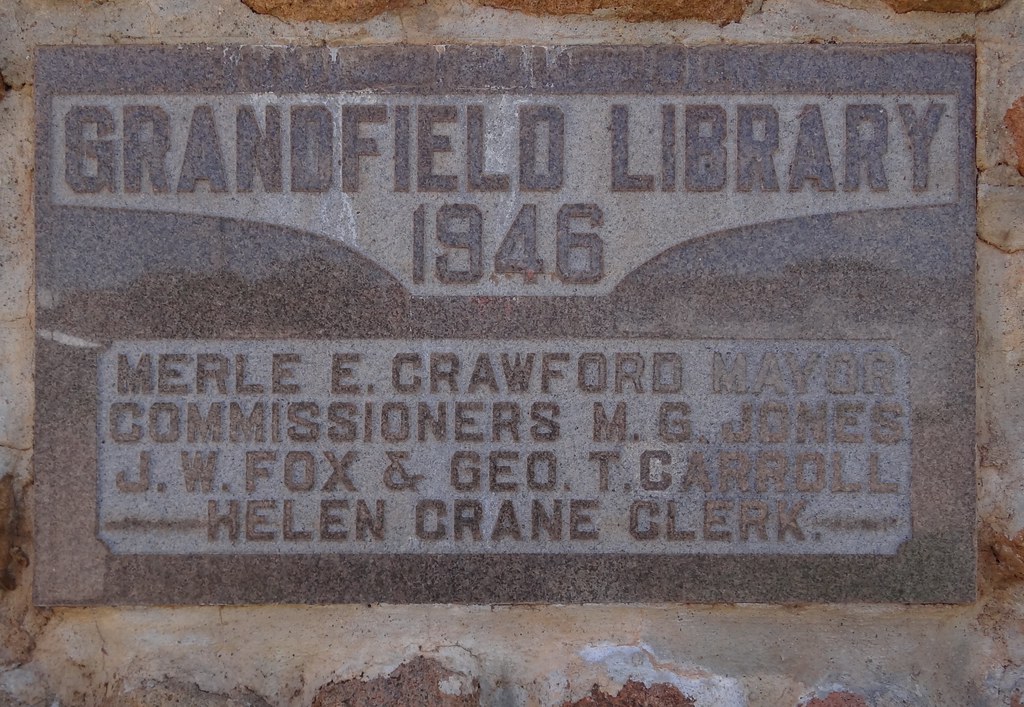 Library Grandfield, OK4 Seth Gaines Flickr