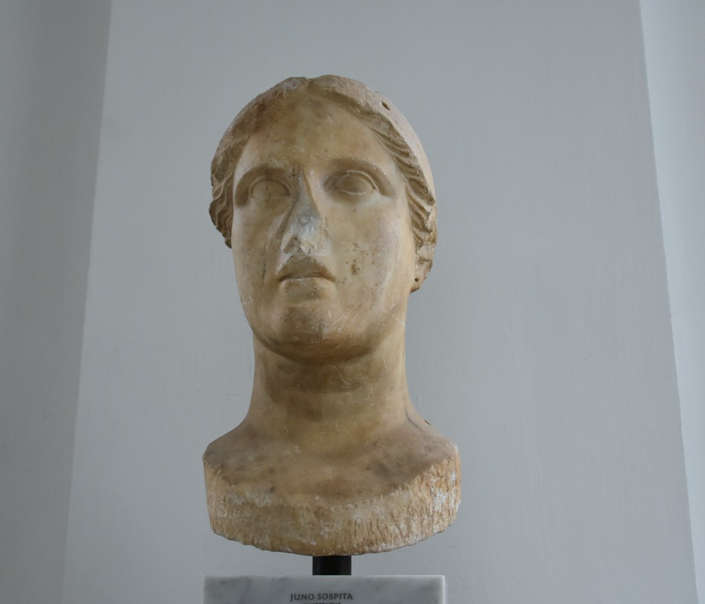 Italic goddess of fertility, Juno Sospita, Tusculum, 1st cent. BCE, Ny Carlsberg Glyptotek a