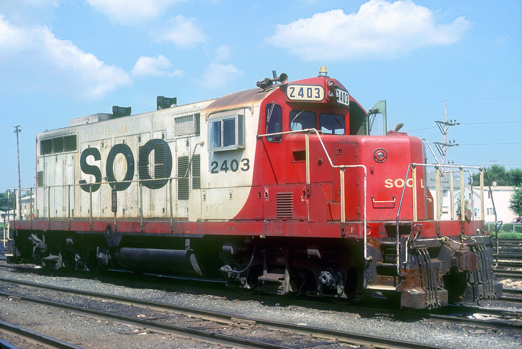 SOO GP9 2403 SOO Line GP9 2403 at Franklin Park, Illinois … Flickr