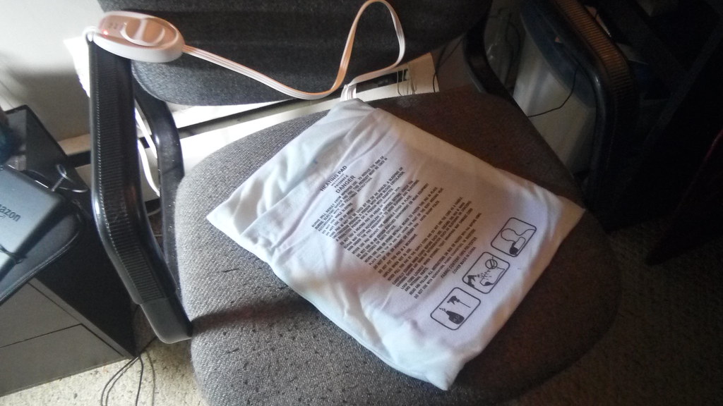 Heating pad the best bday gift you could ever want whe… Flickr