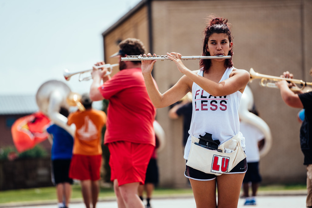 Marching Band Rehearsal (September 2017) A photo taken dur… Flickr