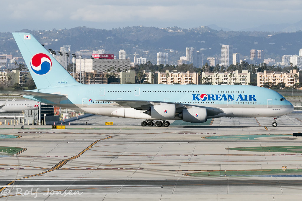 HL7622 Airbus A380 Korean Airlines Los Angeles airport KLA… Flickr