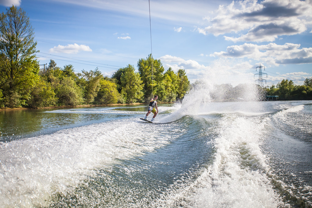 Wakeboarding Wakeboarding at the 3T's in Standlake, Oxford… Stuart