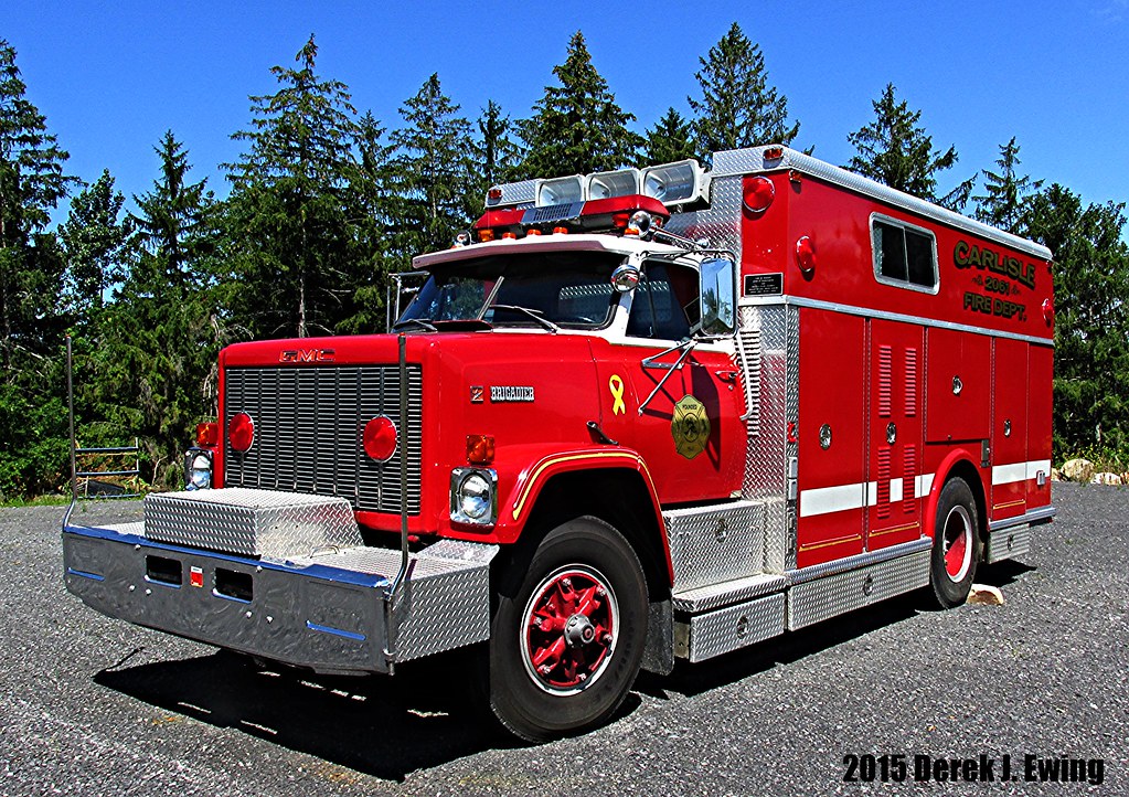 Carlisle Fire Department Rescue 2061 1983 GMC / Saulsbur… Flickr