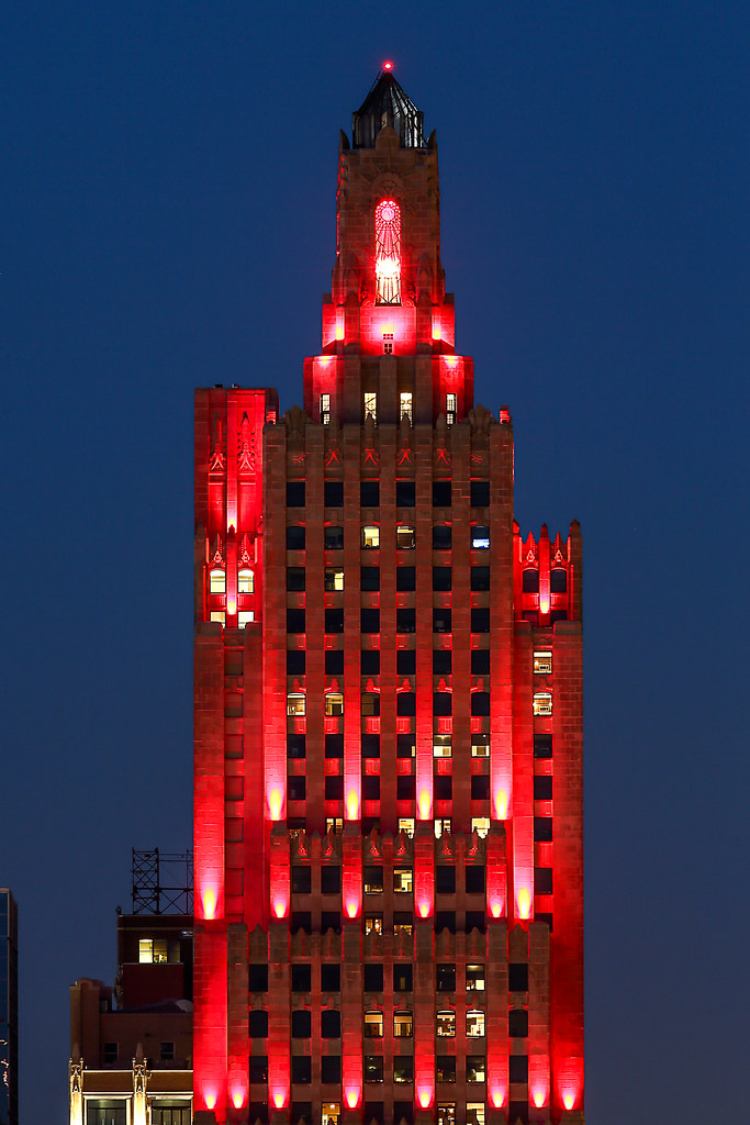 KC Power & Light Building Red The Kansas City Power & Lig… Flickr