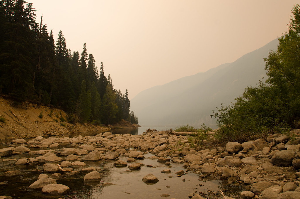 Lake Kachess from Box Canyon Creek Corinne S. Flickr