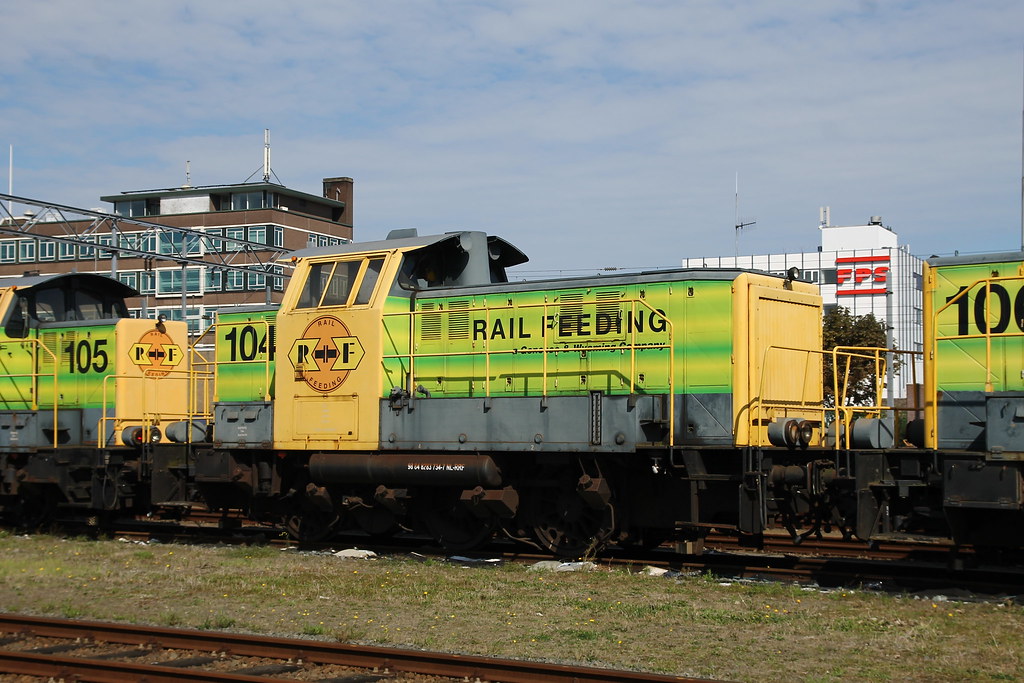 RF 104 (Ex NMBS 7395) WaalhavenZuid Rotterdam 27/08/2… Flickr