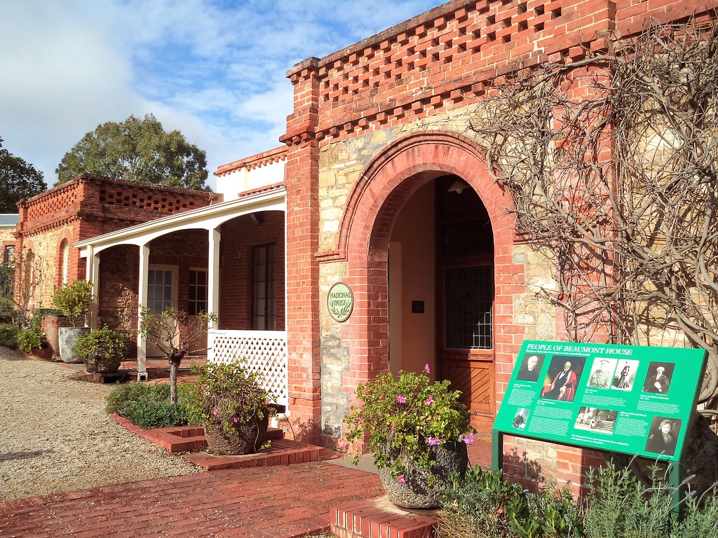 Adelaide in suburb of Beaumont. Claremont House built for … Flickr