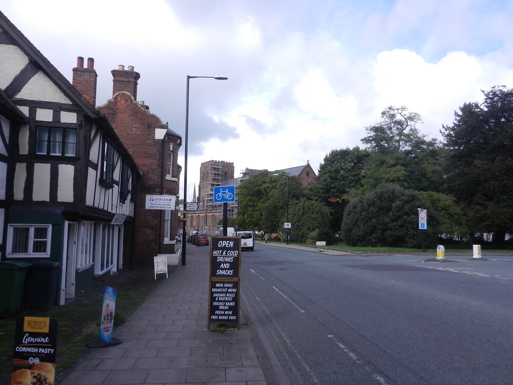 Abbey Foregate Abbey foregate looking towards Shrewsbury A… Flickr