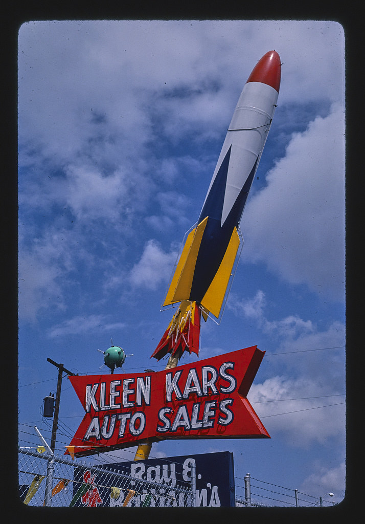 Kleen Kars sign, Salt Lake City, Utah (LOC) Margolies, Joh… Flickr