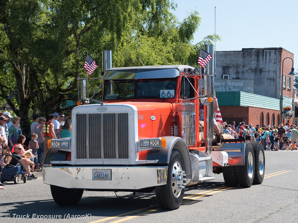 Dickinson Dump Trucking Peterbilt 379 2017 Buckley Log Sho… Flickr