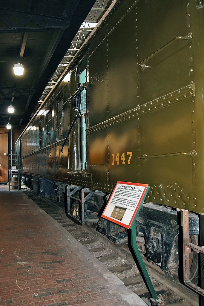 Northern Pacific Railway Post Office Combination Baggage C… Flickr