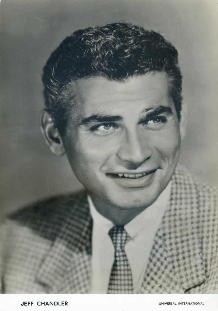 Jeff Chandler (Universal) Original Scanned Postcard / Phot… Flickr