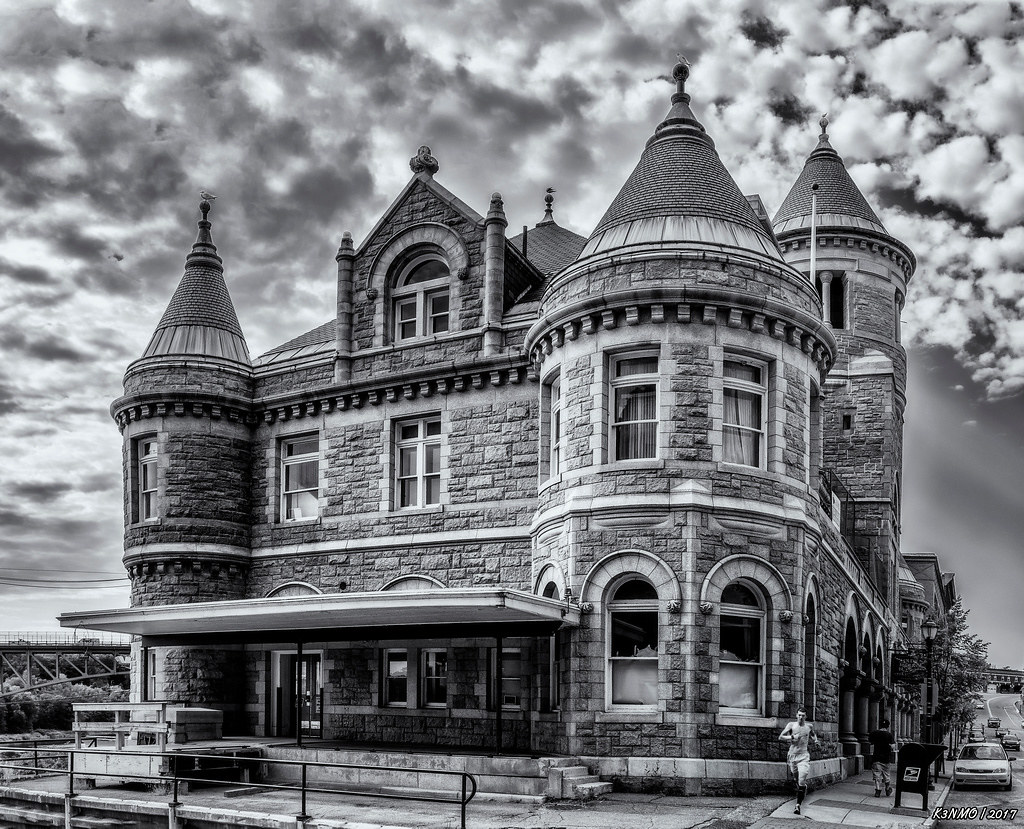 Old Post Office and Court House in Augusta Maine Located a… Flickr