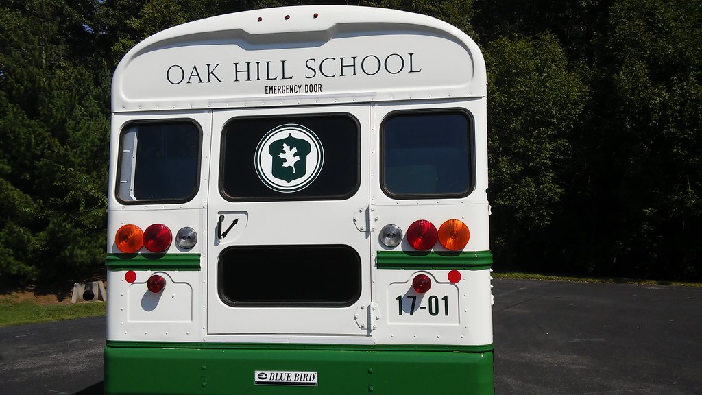 TENNESSEE BLUE BIRD BUS OAK HILL SCHOOL TN Bus Man Flickr
