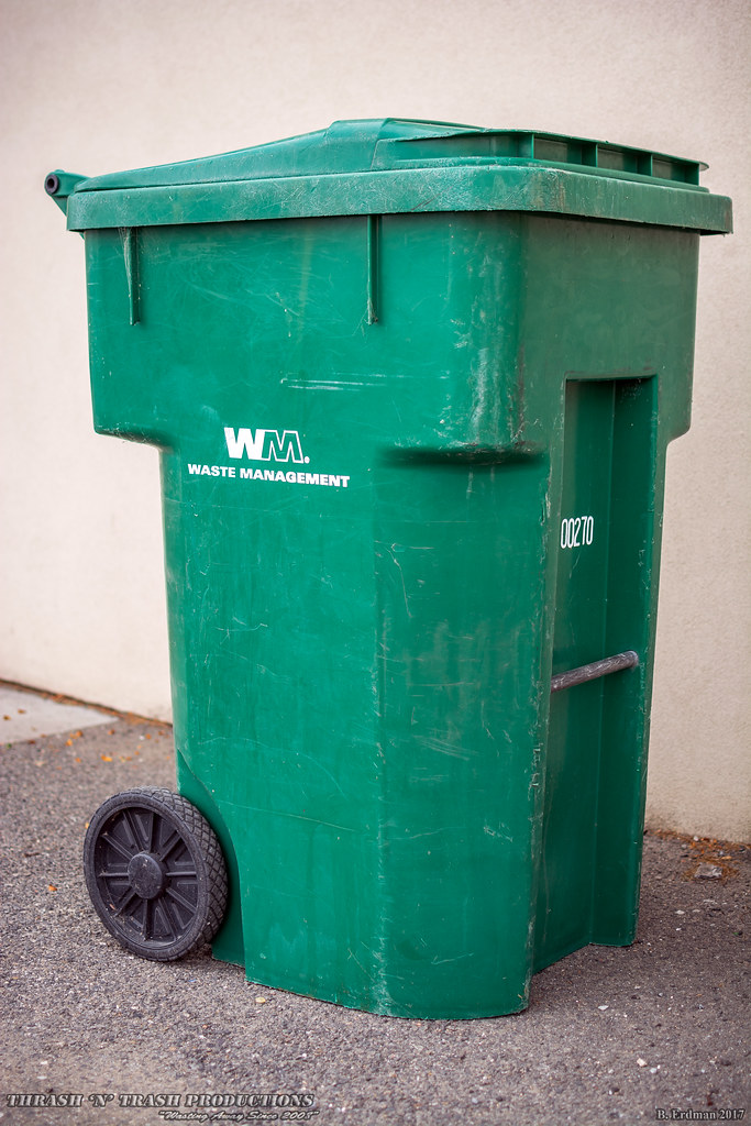 Waste Management 96gallon Cascade Cart Refuse Cart Waste … Flickr