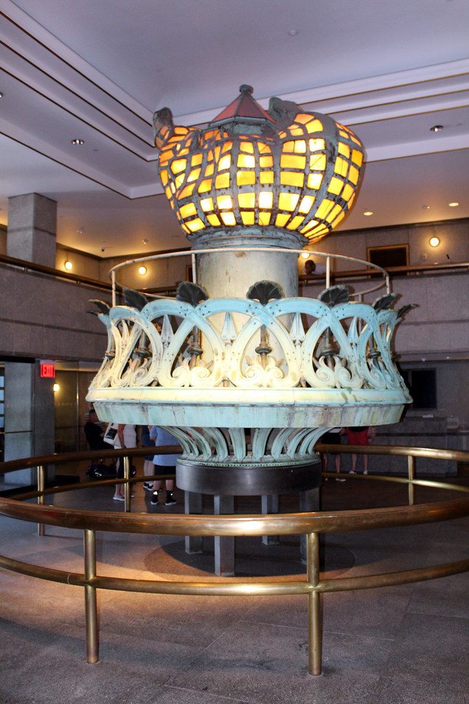 Statue of Liberty Torch The Statue of Liberty's original… Flickr