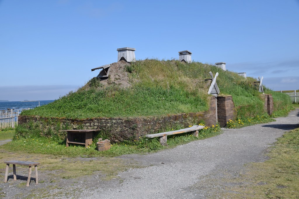 Reconstructed Buildings, L'Anse aux Meadows National Histo… Flickr