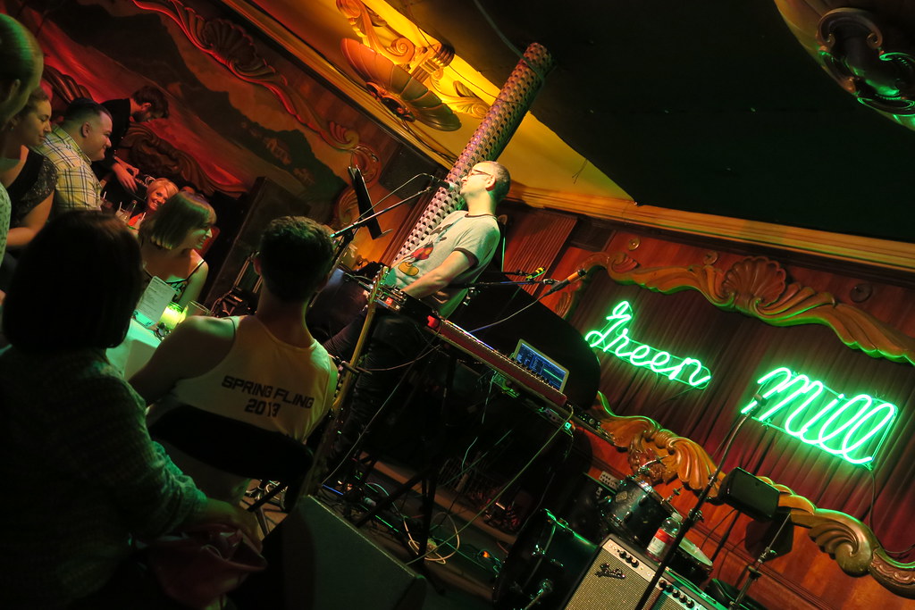 Jeremy Owens kills in the Paper Machete at the Green Mill Flickr