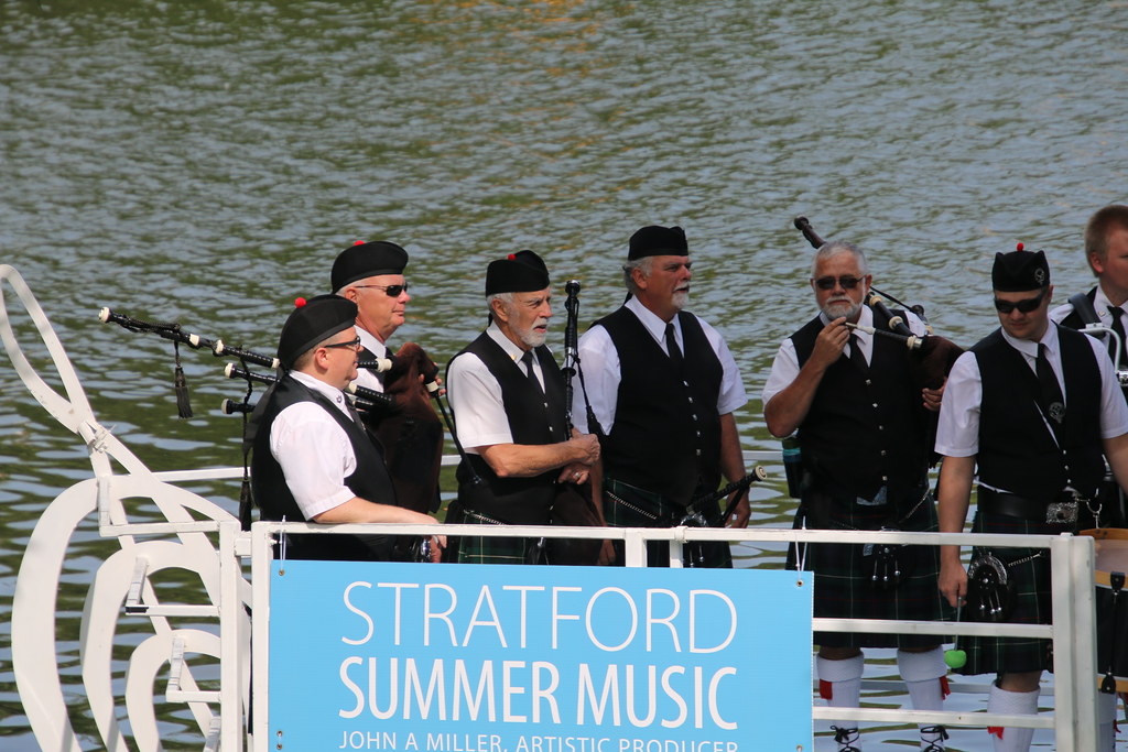 Fergus Pipe Band at Stratford Summer Music Festival (Strat… Flickr