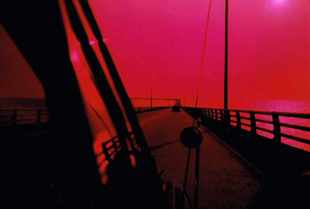 Lake Pontchartrain Bridge Photograph taken during the 1980… Flickr