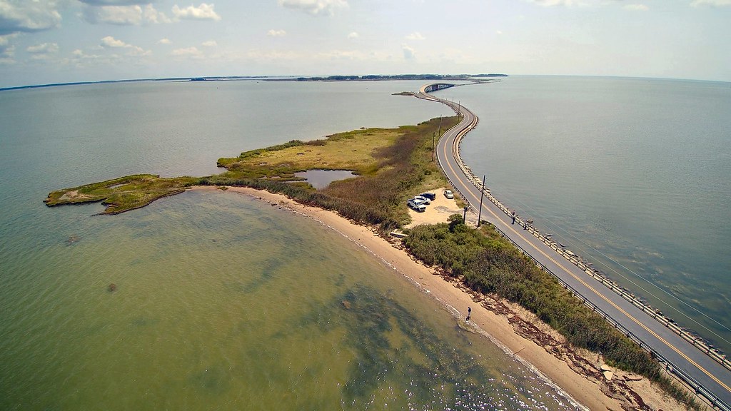 Smoke point, Hoopers Island Road (Aerial) Eastern shore of… Flickr