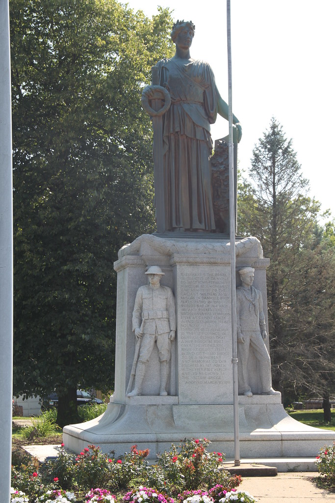 Danville (Vermilion County) WWI Victory Memorial by Lorado… Flickr